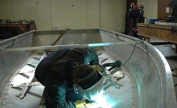 Аргоновая сварка с выездом