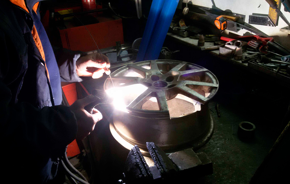 Сварка легкосплавных дисков